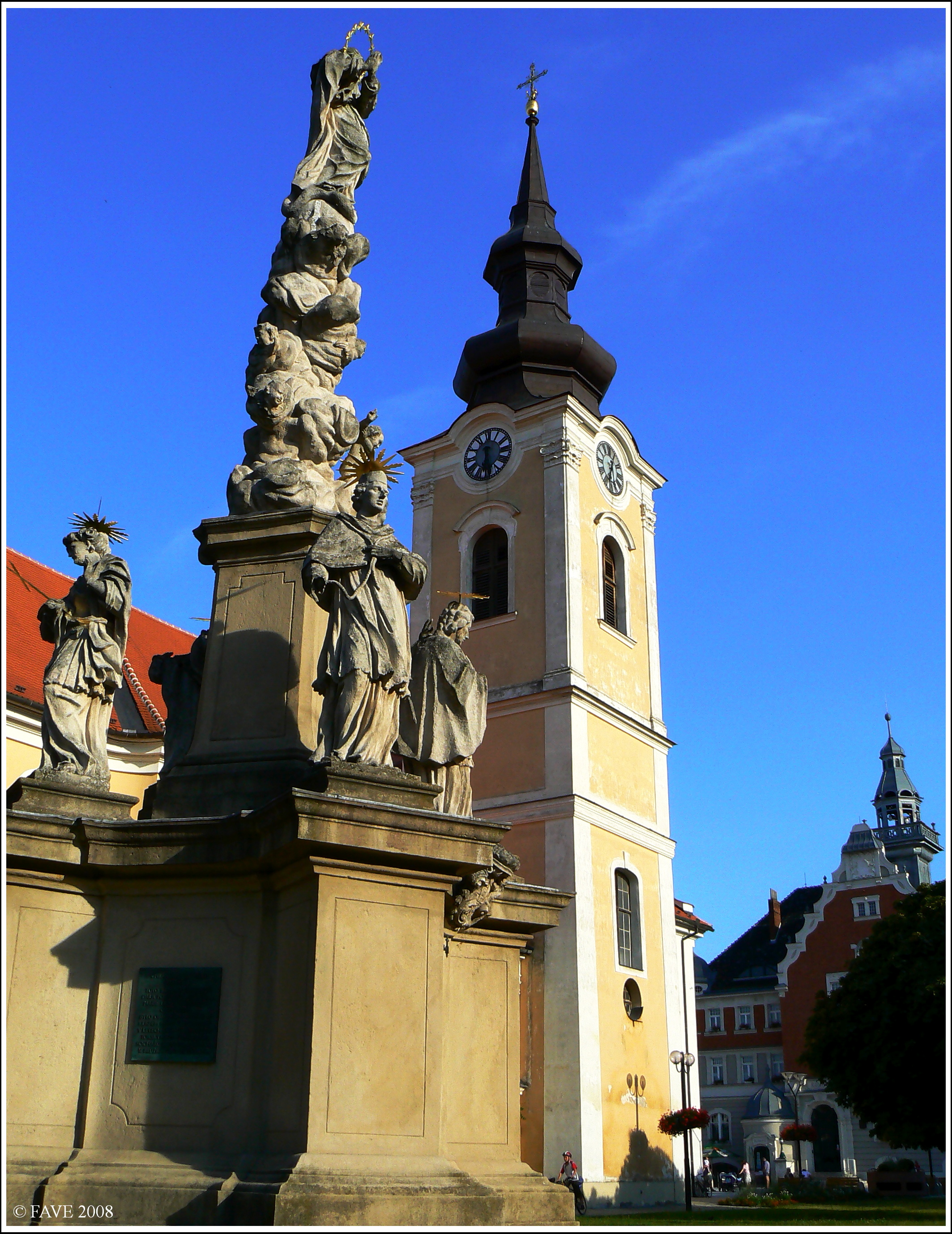 Hodonín - morový sloup